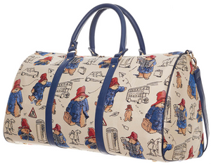 Paddington Bear Tapestry Large Travel Big Holdall Bag FREE UK Postage