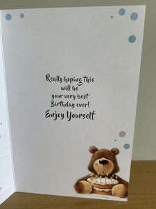 HAPPY 21st BIRTHDAY CARD 21 Today Card & Envelope FREE UK Postage