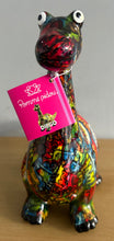 Load image into Gallery viewer, POMME PIDOU DIEGO Dinosaur Decoupage Graffiti Money Box Piggy Bank 18CM