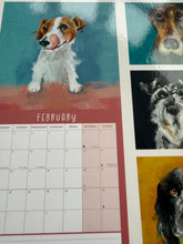 Load image into Gallery viewer, Hounds Dogs 2027 Calendar 12 Month Month to view wall calendar