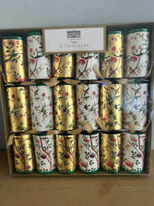 Chinese Wallpaper Celebration Christmas Crackers cracker Box of 6  FREE UK Postage
