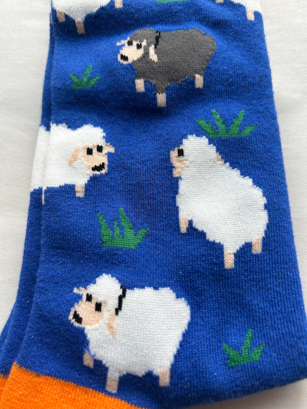 Sheep Toe socks SOCK SOCIETY Blue Ankle Socks Adult One Size Fit All FREE UK Postage