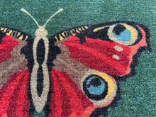 Load image into Gallery viewer, Butterfly floral Washable &amp; Hard-Wearing Nylon Indoor Mat 75cm x 50cm