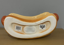 Load image into Gallery viewer, Ceramic Hot Dog Sausage &amp; Mustard Dog Money Box Piggy Bank