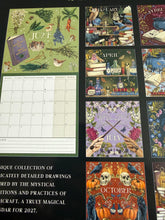 Load image into Gallery viewer, Witchcraft 2027 Calendar 12 Month Month to view wall calendar