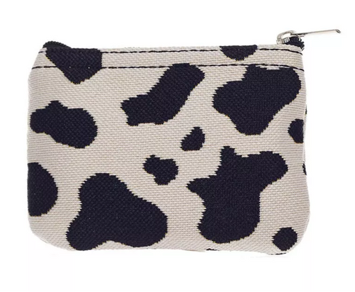 Tapestry Zip Coin Purse The Cow FREE UK Postage