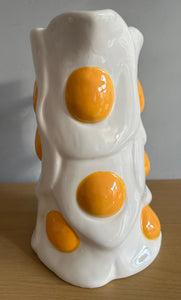 Ceramic Fried Eggs Serving Jug
