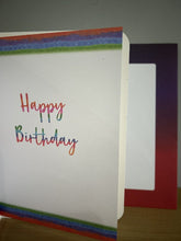 Load image into Gallery viewer, HAPPY 5th BIRTHDAY CARD Age 5 Glitter Card &amp; Envelope FREE UK Postage