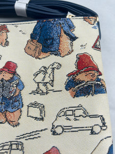 Paddington Bear Tapestry Shoulder Sling Bag FREE UK Postage