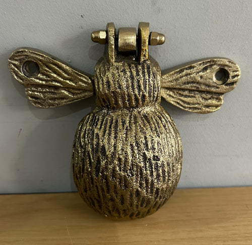 Antique Gold Bumblebee Door Knocker