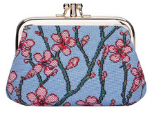 Load image into Gallery viewer, V &amp; A Tapestry Blossom and Swallow Petite Clasp Purse FREE UK Postage