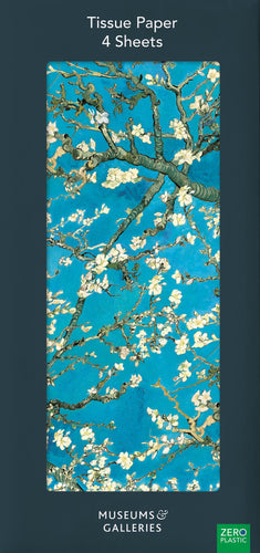 Almond Branches Vincent Van Gogh Tissue Paper 4 Sheets Free UK Postage