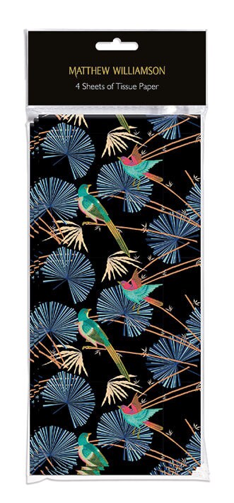 Asian Bamboo by Matthew Williamson Tissue Paper 4 Sheets Free UK Postage