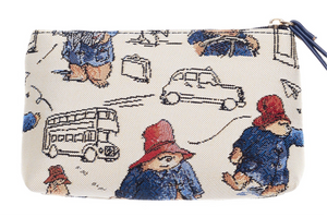 Paddington Bear Tapestry Wristlet Bag - Clutch Bag Purse FREE UK Postage