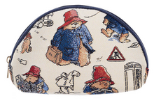 Load image into Gallery viewer, Paddington Bear Tapestry Cosmetic Makeup Travel Toiletries Bag FREE UK Postage