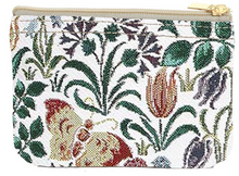 Load image into Gallery viewer, Tapestry Zip Coin Purse Spring Flower FREE UK Postage