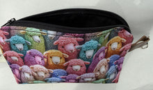 Load image into Gallery viewer, Sheepish Sheep Zip makeup coin purse by Martin Hunt Originals