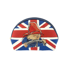 Load image into Gallery viewer, Paddington Bear Union Jack Tapestry Cosmetic Makeup Travel Toiletries Bag FREE UK Postage