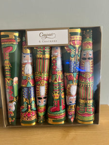 Nutcrackers Christmas Christmas Cone Crackers - 6 Cone-Shaped Crackers FREE UK Postage