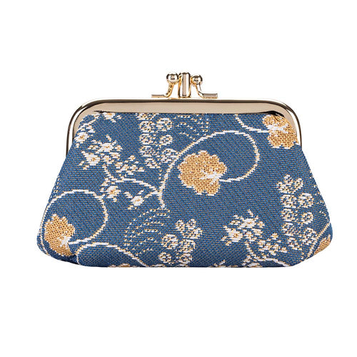 Tapestry Jane Austen Blue Petite Clasp Purse FREE UK Postage