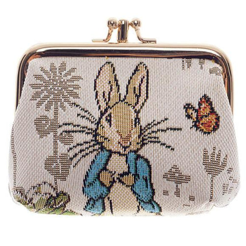 Beatrix Potter Tapestry Peter Rabbit Clasp Purse FREE UK Postage