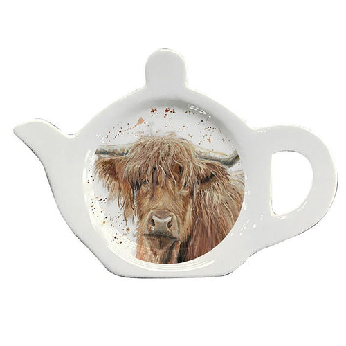 Bree Merryn Highland Cow Tea bag Tidy  Dining Decor FREE UK Postage