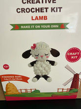 Load image into Gallery viewer, Creative Crafting Crochet Kit Lamb