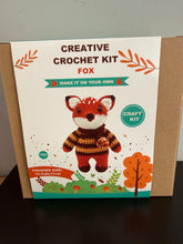 Load image into Gallery viewer, Creative Crafting Crochet Kit Fox