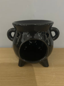 Witches Cauldron Black Oil Burner Wax Melt Burner