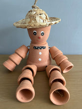 Load image into Gallery viewer, Terracotta Plant Pot Man Gardeners Boxed Gift 30cm Tall FREE UK Postage