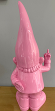 Load image into Gallery viewer, Pink Naughty Gnome Finger Figure Home Decor
