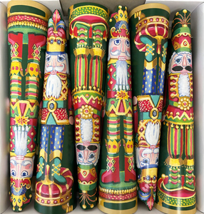 Nutcrackers Christmas Christmas Cone Crackers - 6 Cone-Shaped Crackers FREE UK Postage