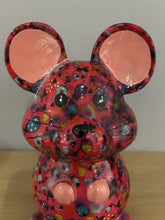 Load image into Gallery viewer, POMME PIDOU MARTHA Mouse Decoupage Ladybirds Money Box Piggy Bank 20cm FREE UK Postage