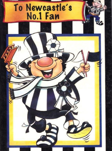 To Newcastle's No.1 Fan Newcastle Football Birthday Card with Envelope