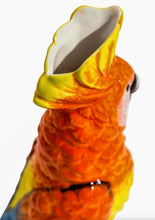 Load image into Gallery viewer, Orange Parrot Ceramic Vase Decor Gift