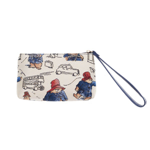 Paddington Bear Tapestry Wristlet Bag - Clutch Bag Purse FREE UK Postage