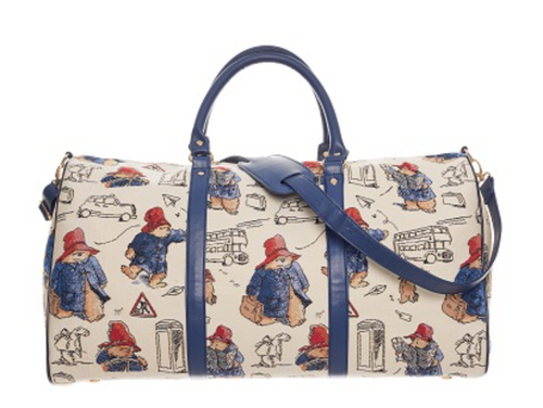 Paddington Bear Tapestry Large Travel Big Holdall Bag FREE UK Postage