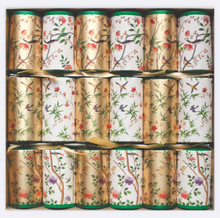 Load image into Gallery viewer, Chinese Wallpaper Celebration Christmas Crackers cracker Box of 6  FREE UK Postage