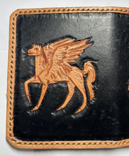 Load image into Gallery viewer, Pegasus &amp; Griffin Mythical Leather Card Holder wallet Purse FREE Uk postage