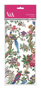 The Chinese Tree Wallpaper V & A Tissue Paper 4 Sheets Free UK Postage